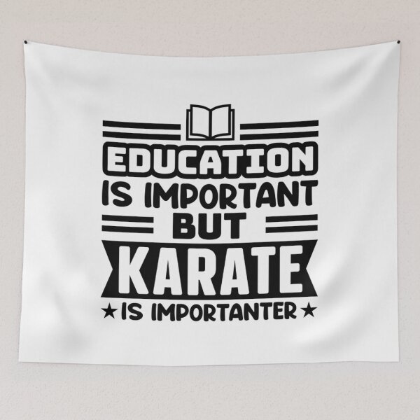 Item preview, Vintage Education Is Important But Karate Is Importanter designed and sold by Trostberger.