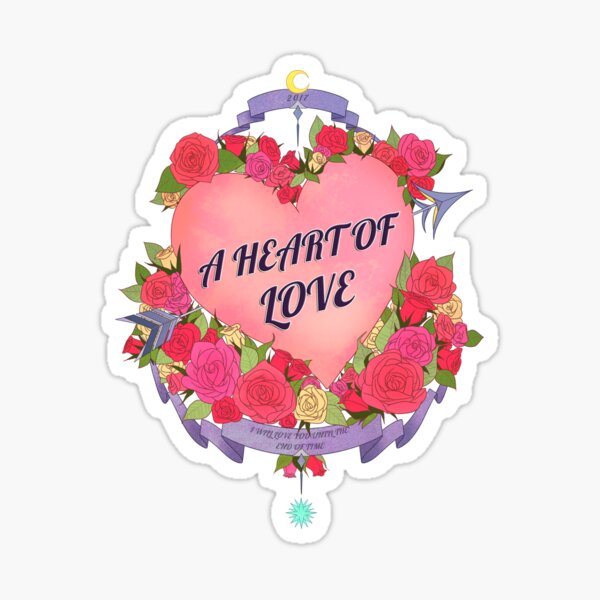 A Heart of Love Sticker