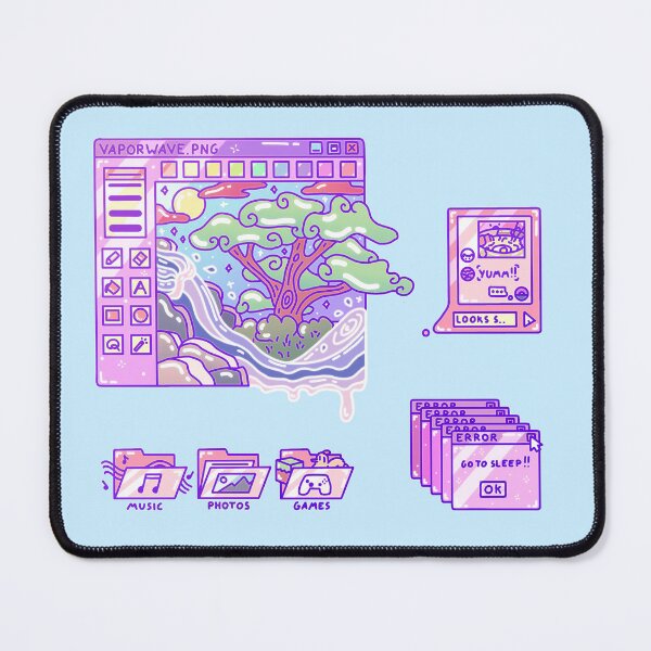 Item preview, Vaporwave desktop designed and sold by kukurbee.