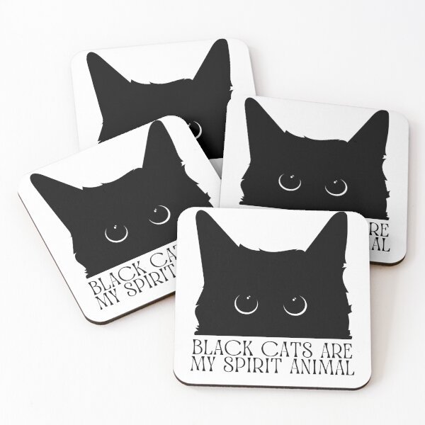 Item preview, Black Cat Spirit Animal  designed and sold by TeeKid.