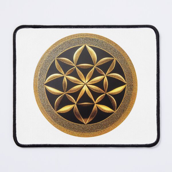 Item preview, Stitched golden geometry designed and sold by diamdesign.
