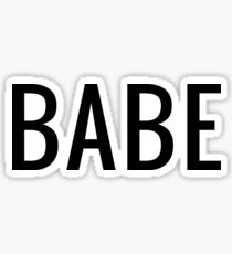 BABE Sticker