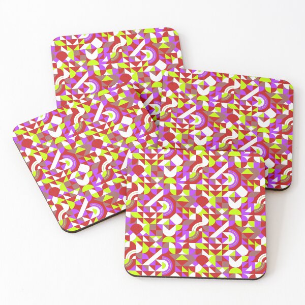 Item preview, geometric colorful patterns conceptual Art - Abstract Neo Geo graphic design designed and sold by Design Repo.