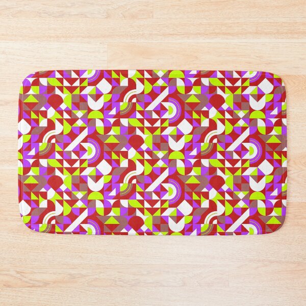 Item preview, geometric colorful patterns conceptual Art - Abstract Neo Geo graphic design designed and sold by Design Repo.