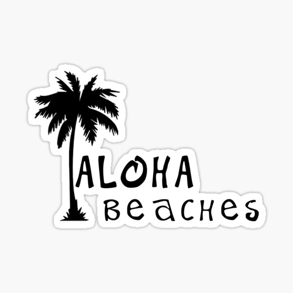 Aperçu de l'œuvre plages d'aloha créée et vendue par BohemianDesignz.