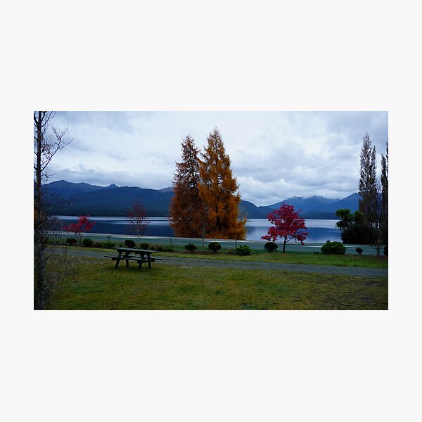 Item preview, Beautiful Lake Manapouri...at dawn designed and sold by Magee.