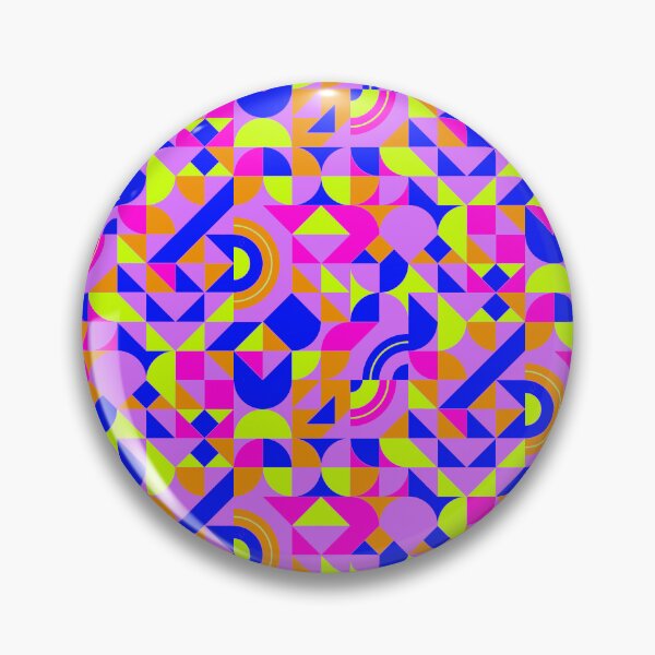 Item preview, geometric colorful patterns conceptual Art - Abstract Neo Geo graphic design designed and sold by Design Repo.