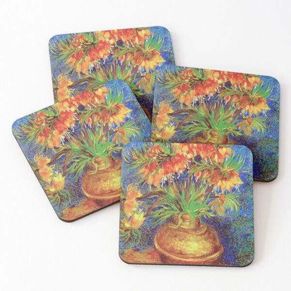 Item preview, Imperial Fritillaries in a Copper Vase designed and sold by SimpleJoyStyle.