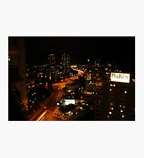 Surfers Paradise at night! Photographic Print