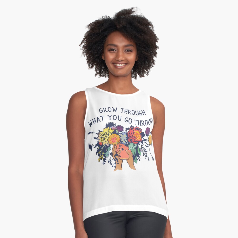 Item preview, Sleeveless Top designed and sold by fabfeminist.