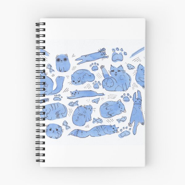 Item preview, Ink stain cat pattern designed and sold by rainbow-pants.