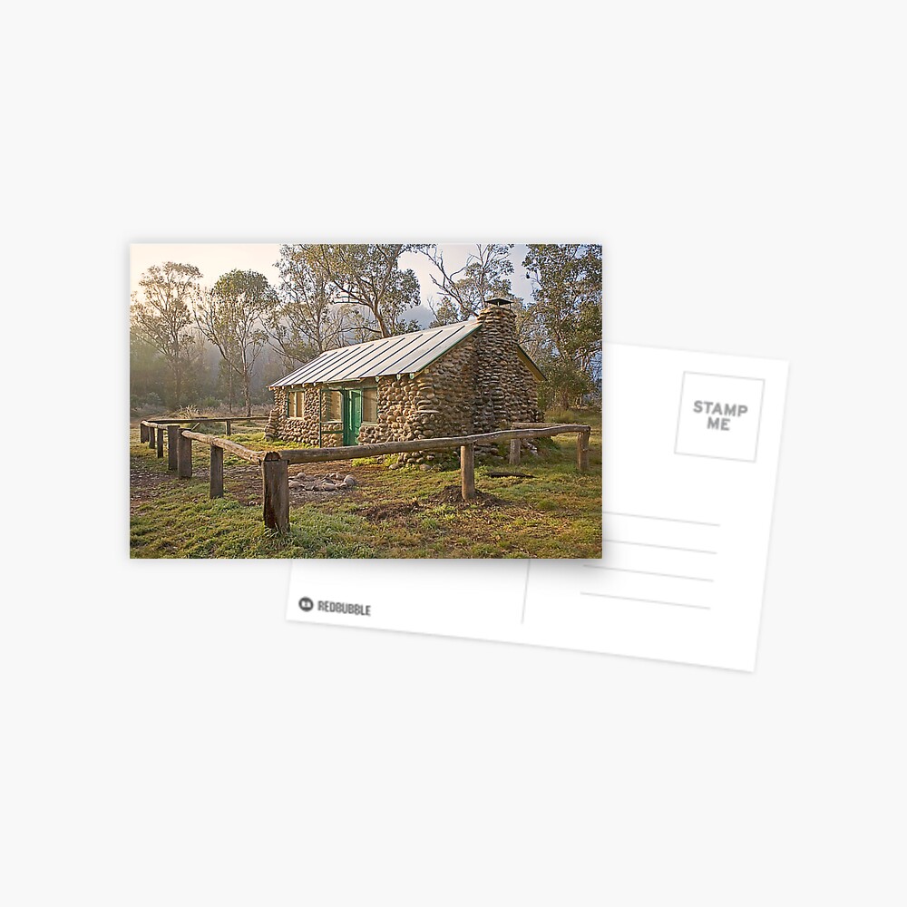 High Country Hut Postcard
