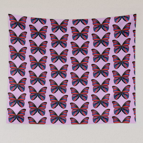 Item preview, Butterfly pride flags (Polyamorous) designed and sold by Alicia Barlow.