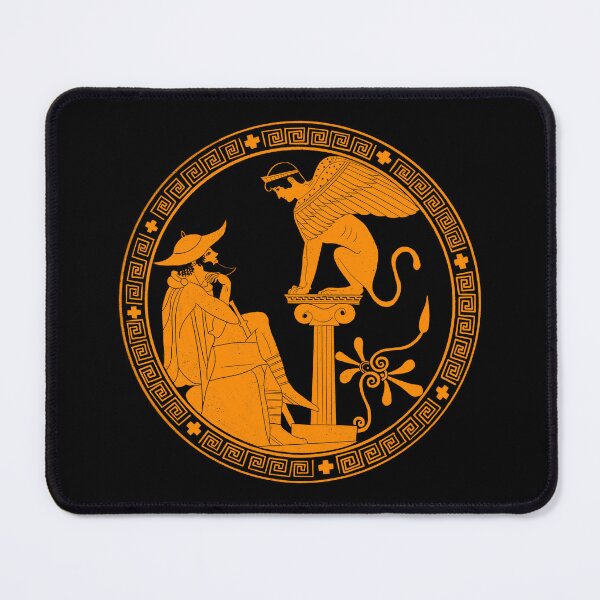 Item preview, Oedipus and the Sphinx designed and sold by archaeologyart.