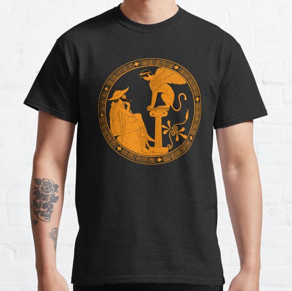 Item preview, Oedipus and the Sphinx designed and sold by archaeologyart.