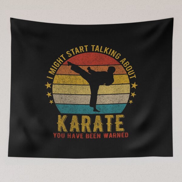Item preview, Vintage I Might Start Talking about Karate designed and sold by Trostberger.