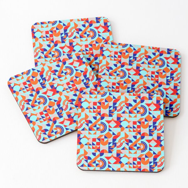 Item preview, geometric colorful patterns conceptual Art - Abstract Neo Geo graphic design designed and sold by Design Repo.