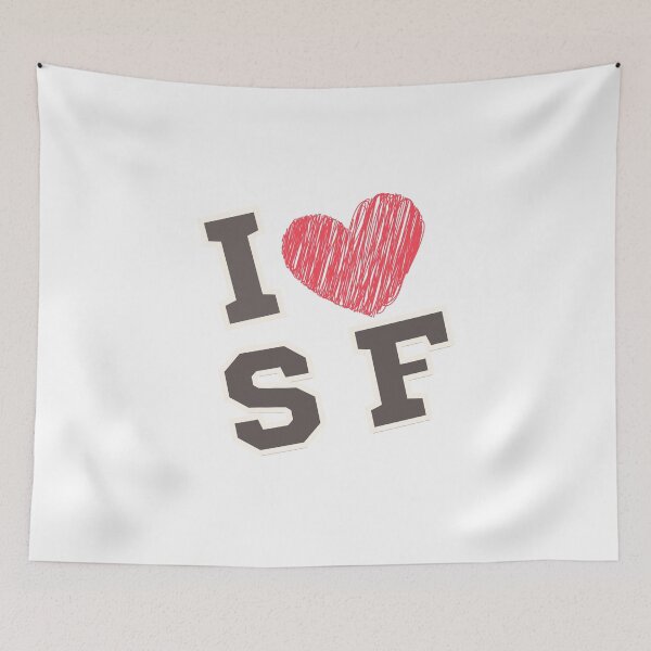 Item preview, I love sf - San Francisco lover designed and sold by Tanuja  Sharma.