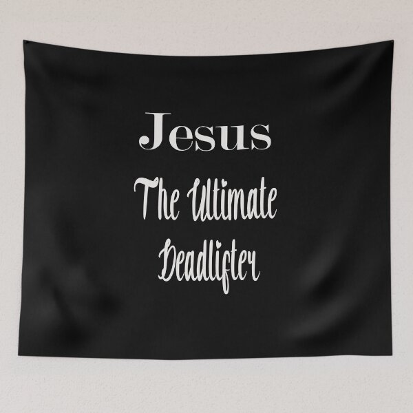 Item preview, Jesus The Ultimate Deadlifter Funny Vintage designed and sold by toufikpromo.