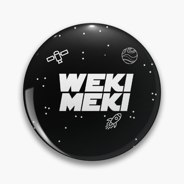 Item preview, Weki Meki Galaxy Black White designed and sold by AliffStudio.