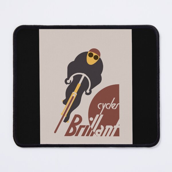 Item preview, Retro Vintage Cycles Brillant Advertising Graphic T-Shirt designed and sold by krbqalice.