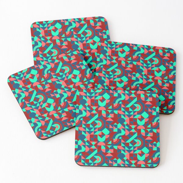Item preview, geometric colorful patterns conceptual Art - Abstract Neo Geo graphic design designed and sold by Design Repo.
