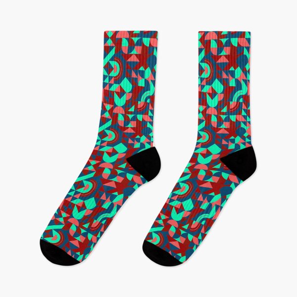 Item preview, geometric colorful patterns conceptual Art - Abstract Neo Geo graphic design designed and sold by Design Repo.