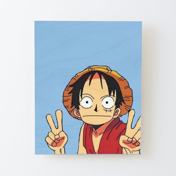 bad ass Luffy Mounted Print for Sale by Mr H