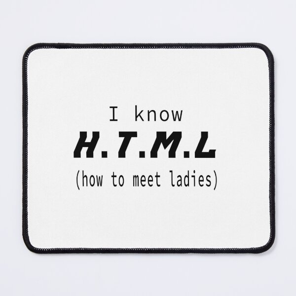 Item preview, I Know H.T.M.L funny t-shirt designed and sold by HassanRajy.