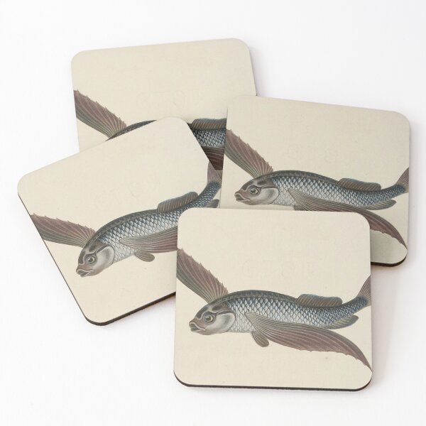 Item preview, Vintage Flying Fish designed and sold by BlueSpecsStudio.