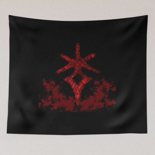 Item preview, Life Blood of the Dark Knight Claymore Anime Manga Gift Fan designed and sold by GidskePaulsen.
