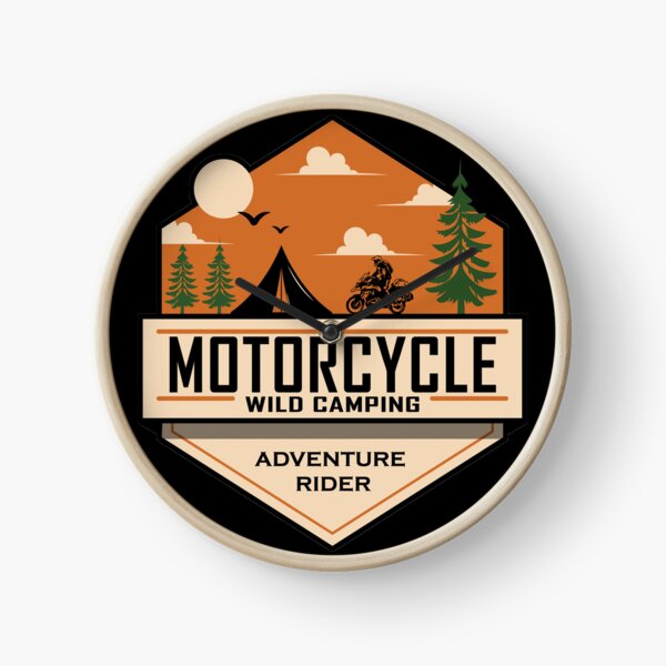 Item preview, Adventure Motorbike Adventure Motorcycle Rider Wild Camping designed and sold by Vrabis.