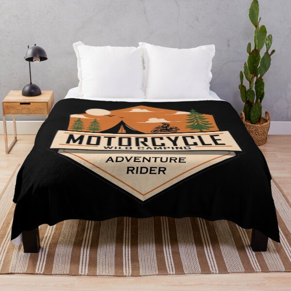 Item preview, Adventure Motorbike Adventure Motorcycle Rider Wild Camping designed and sold by Vrabis.