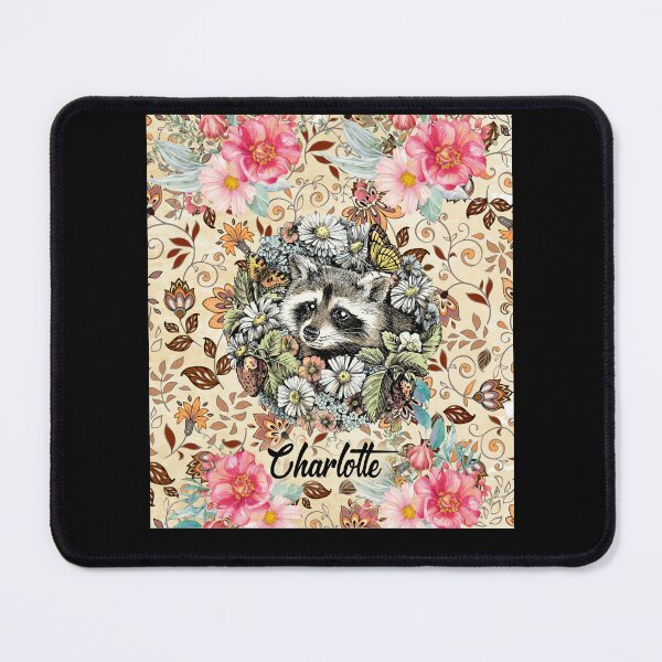 Item preview, Raccoon Funny And Flower Art Classic designed and sold by ChristophLuckel.
