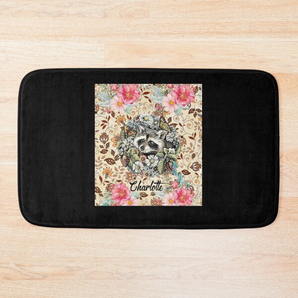Item preview, Raccoon Funny And Flower Art Classic designed and sold by ChristophLuckel.