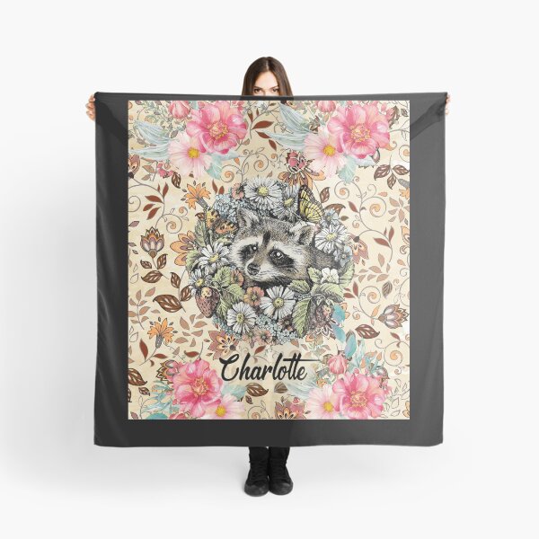 Item preview, Raccoon Funny And Flower Art Classic designed and sold by ChristophLuckel.