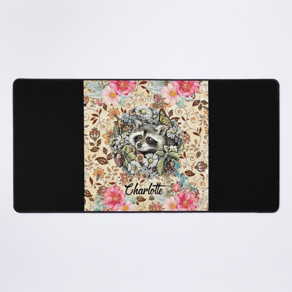 Item preview, Raccoon Funny And Flower Art Classic designed and sold by ChristophLuckel.