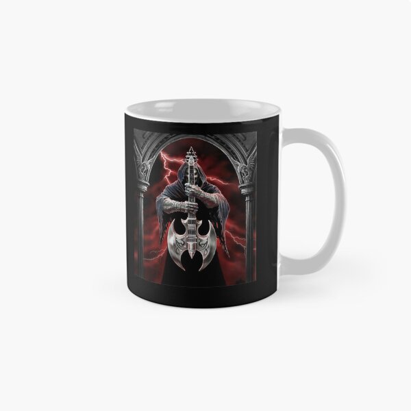 Item preview, Rock Death Play Music Rock Black And Red designed and sold by ChristophLuckel.