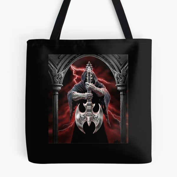 Item preview, Rock Death Play Music Rock Black And Red designed and sold by ChristophLuckel.