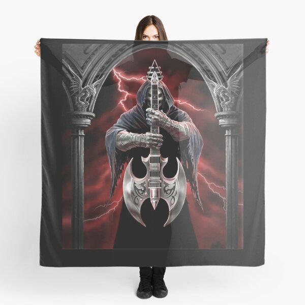 Item preview, Rock Death Play Music Rock Black And Red designed and sold by ChristophLuckel.