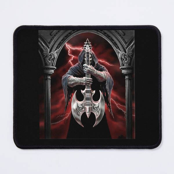 Item preview, Rock Death Play Music Rock Black And Red designed and sold by ChristophLuckel.