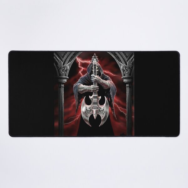 Item preview, Rock Death Play Music Rock Black And Red designed and sold by ChristophLuckel.