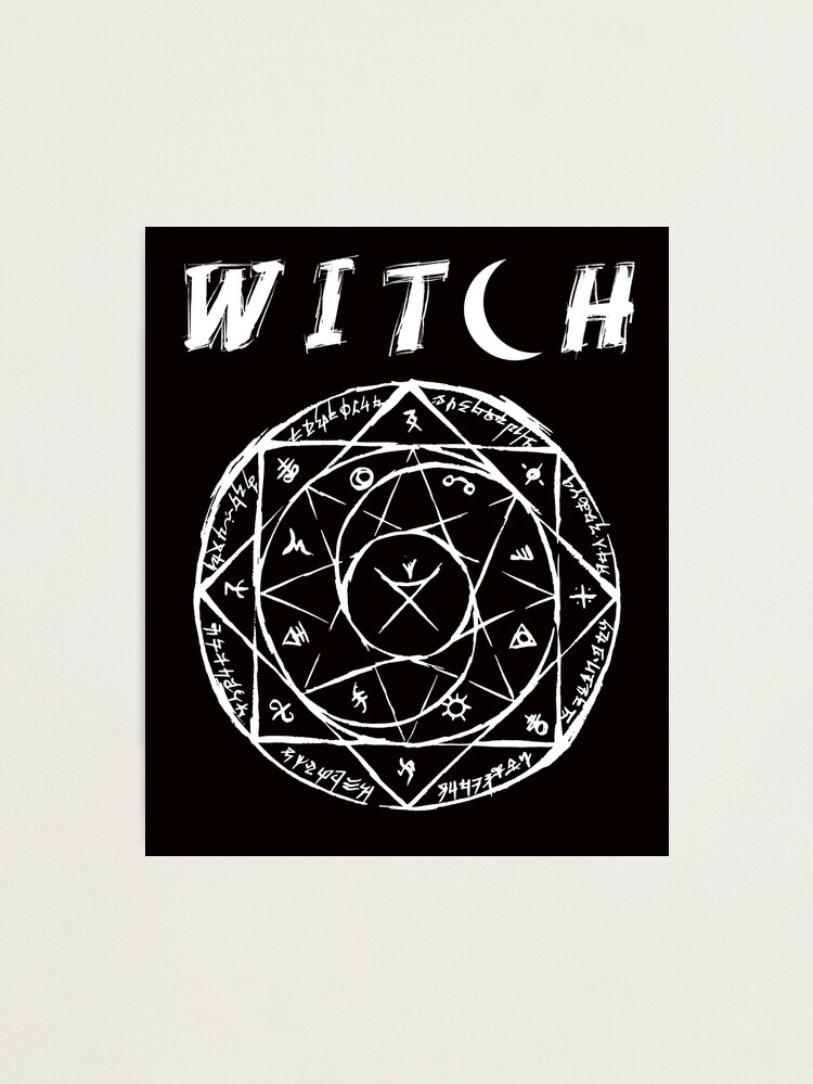 Witch Symbol | Witchcraft Coven | Witches Wicca | Poster