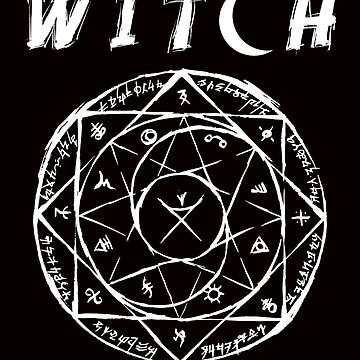 Witch Symbol | Witchcraft Coven | Witches Wicca | Poster