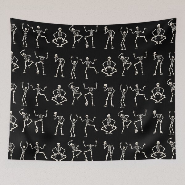 Item preview, Funny halloween skeletons designed and sold by reka88.