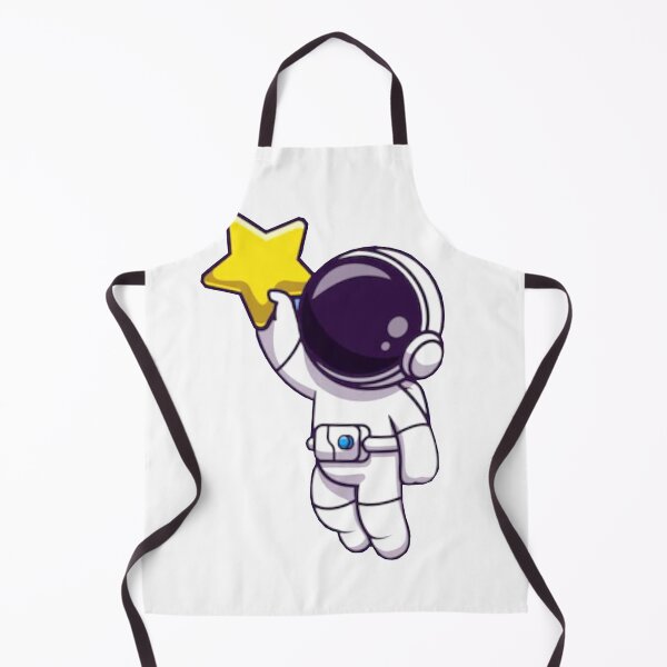 Item preview, Cute astronaut holding a golden star cartoon. designed and sold by BEAUTY ⭐⭐⭐⭐⭐.