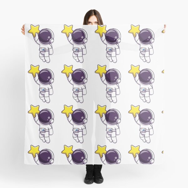 Item preview, Cute astronaut holding a golden star cartoon. designed and sold by BEAUTY ⭐⭐⭐⭐⭐.