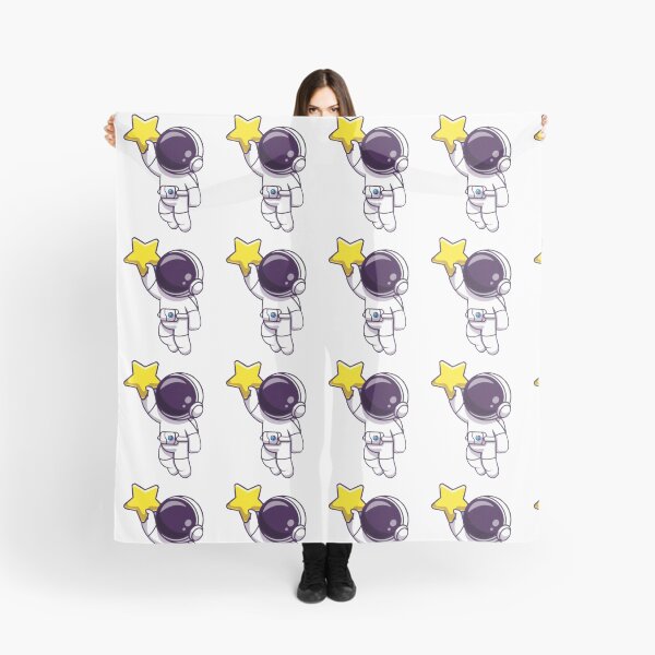 Item preview, Cute astronaut holding a golden star cartoon. designed and sold by BEAUTY ⭐⭐⭐⭐⭐.