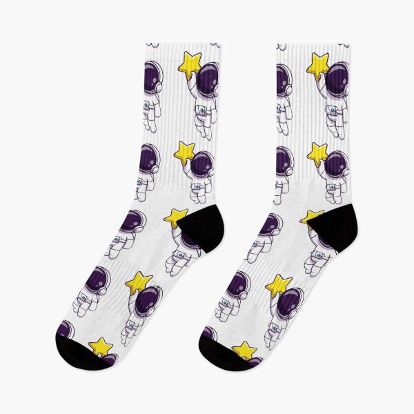 Item preview, Cute astronaut holding a golden star cartoon. designed and sold by BEAUTY ⭐⭐⭐⭐⭐.