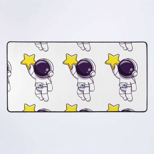 Item preview, Cute astronaut holding a golden star cartoon. designed and sold by BEAUTY ⭐⭐⭐⭐⭐.